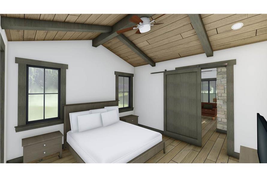 Master Bedroom of this 4-Bedroom,2998 Sq Ft Plan -2998