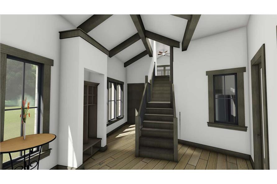 Entry Hall: Staircase of this 4-Bedroom,2998 Sq Ft Plan -2998