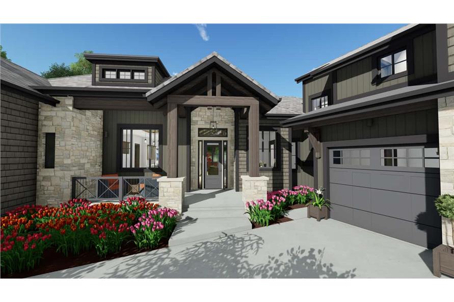 Porch of this 4-Bedroom,2998 Sq Ft Plan -2998