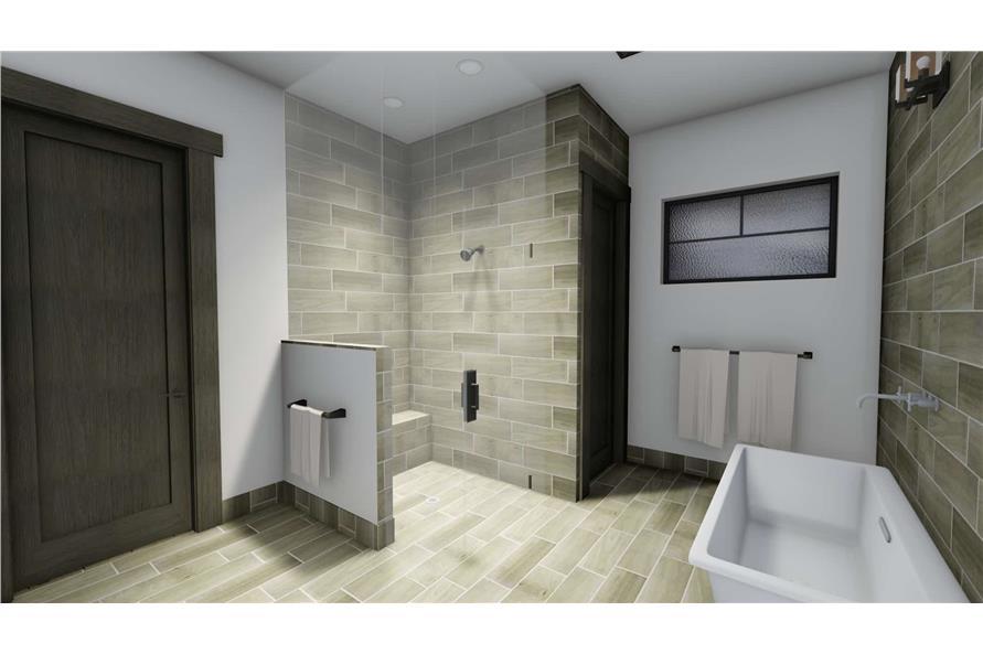 Master Bathroom of this 2-Bedroom, 2659 Sq Ft Plan - 194-1045