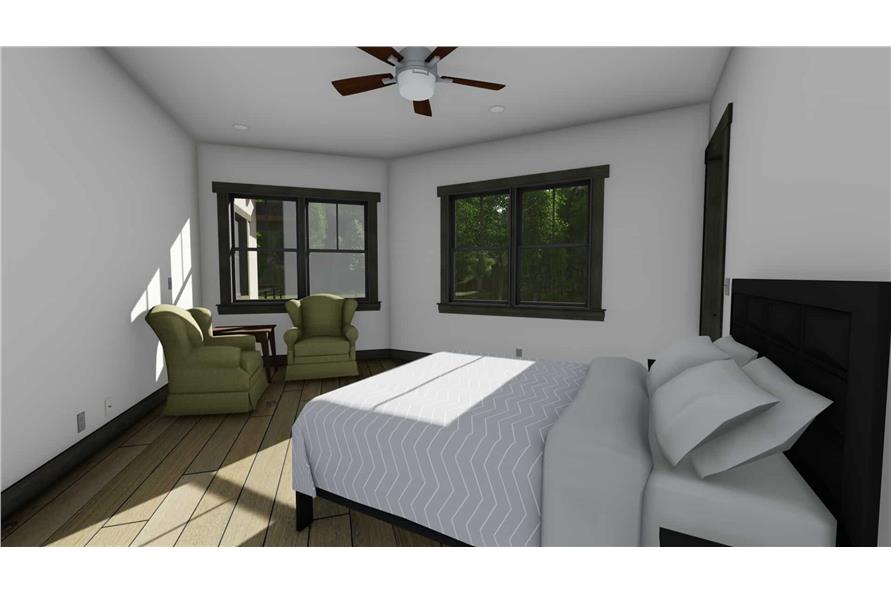 Master Bedroom of this 2-Bedroom, 2659 Sq Ft Plan - 194-1045