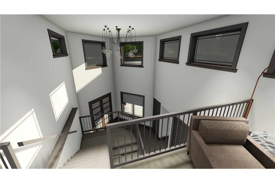Stairs of this 3-Bedroom, 3125 Sq Ft Plan - 194-1047