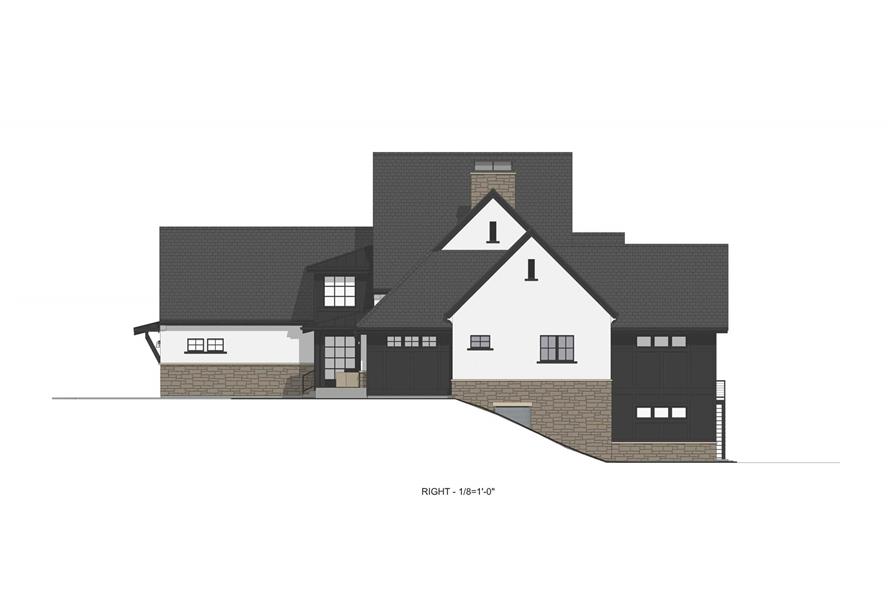 French House Plan- 3-6 Bedrms, 3.5-6 Baths - 2748-5040 Sq Ft #194-1070