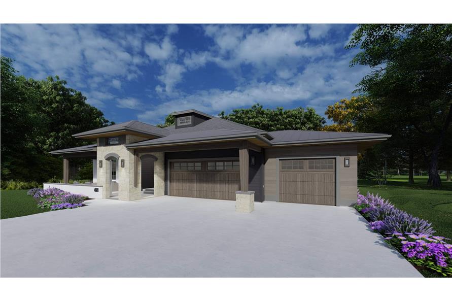 Garage of this 2-Bedroom,2611 Sq Ft Plan -194-1072