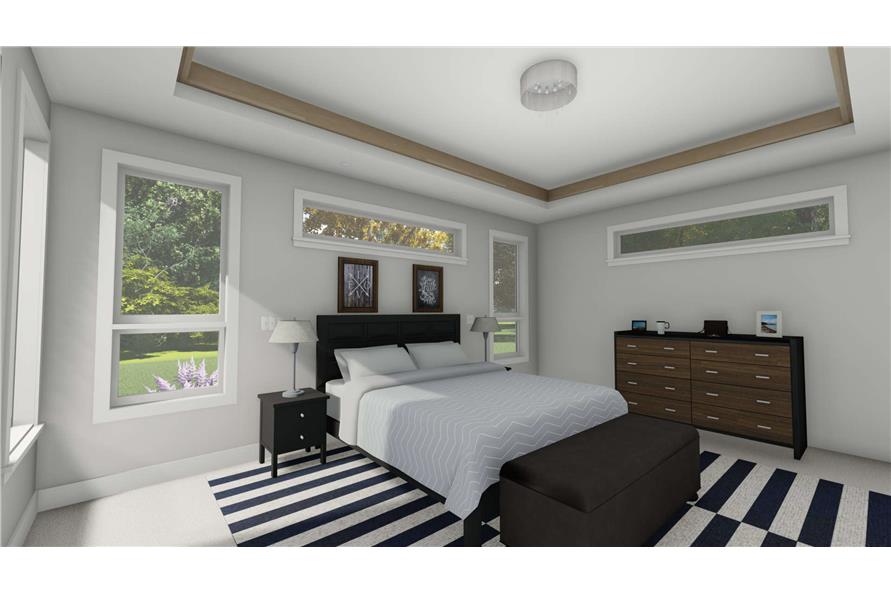 Master Bedroom of this 2-Bedroom,2611 Sq Ft Plan -194-1072