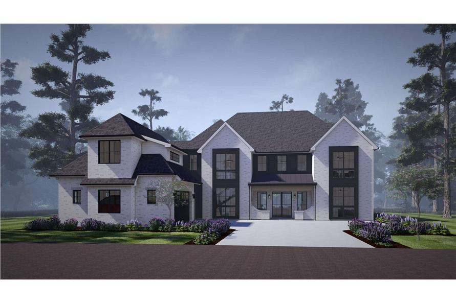 Home at Night of this 4-Bedroom,4127 Sq Ft Plan -194-1074