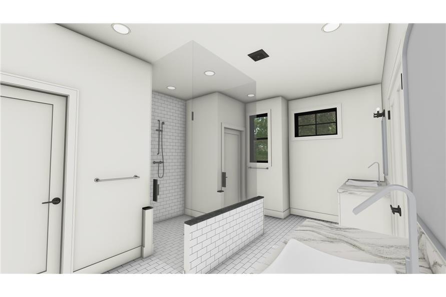 Master Bathroom of this 4-Bedroom,4127 Sq Ft Plan -194-1074