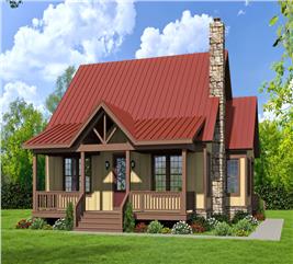 Craftsman Floor Plan - 3 Bedrms, 3.5 Baths - 1973 Sq Ft - #196-1046