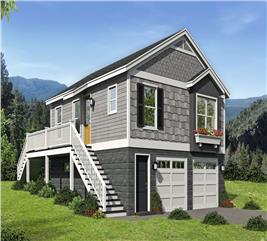 Garage House Plans - Home Design #137-1057