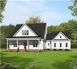 Country Home Plan - 3 Bedrms, 2 Baths - 2200 Sq Ft - #196-1149