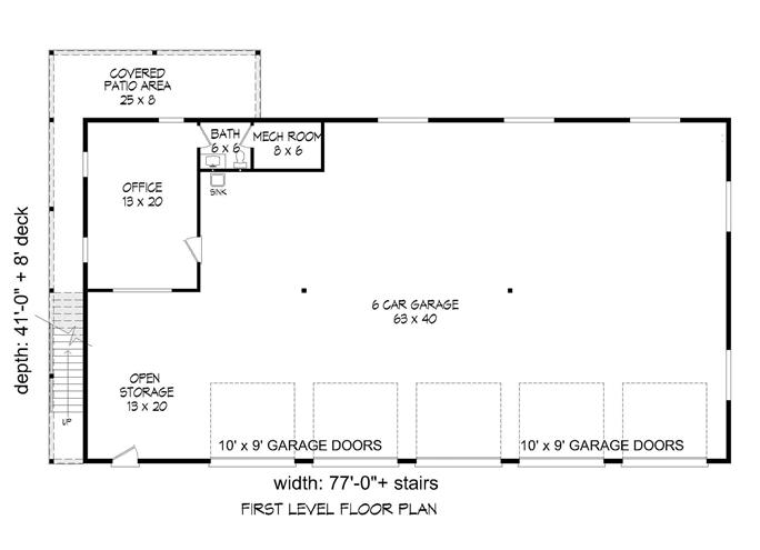 Farmhouse Home Plan - 2 Bedrms, 2.5 Baths - 2500 Sq Ft - #196-1175