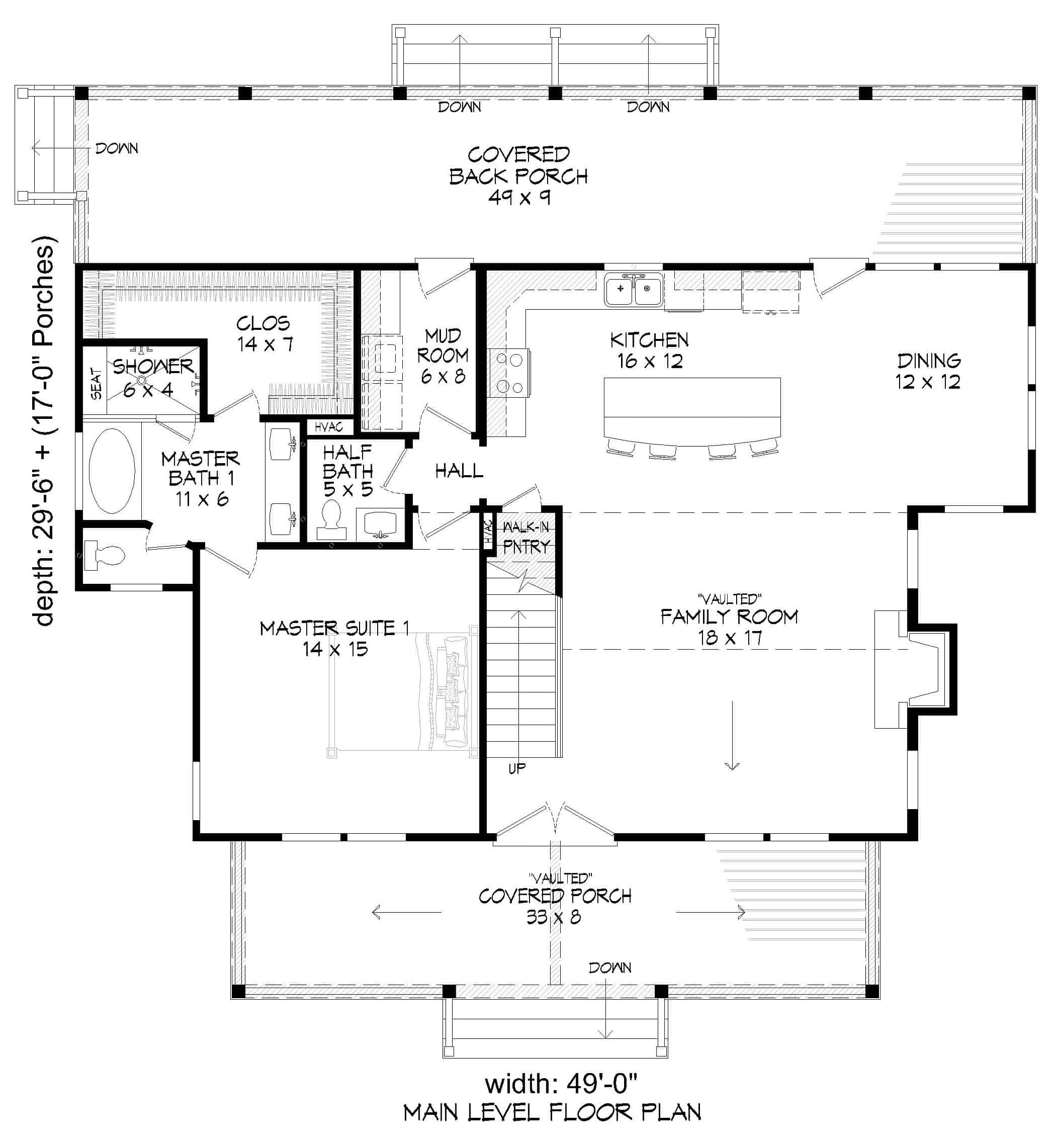 Modern Farmhouse Plan - 3 Bedrm, 2.5 Bath, 2100 Sq Ft - Plan #196-1237