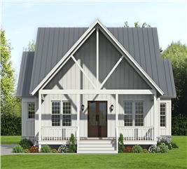 Modern Farmhouse Plan - 3 Bedrm, 2.5 Bath, 2100 Sq Ft - Plan #196-1237