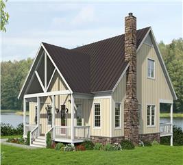 Farmhouse Home - 3 Bedrms, 3.5 Baths - 2458 Sq Ft - Plan #196-1248