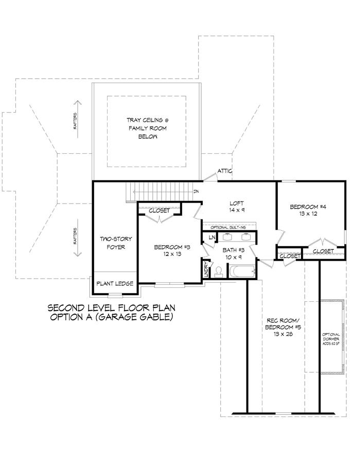 Luxury Home - 4 Bedrms, 3 Baths - 3372 Sq Ft - Plan #196-1263