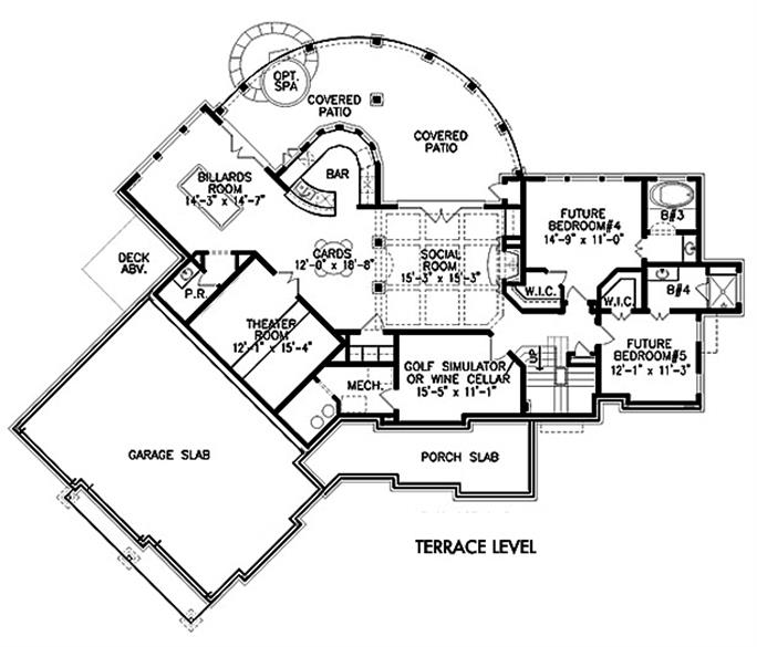 2-Story Arts and Crafts Ranch House Plan - 3 Bed, 2.5 Bath