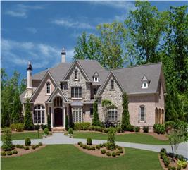 Traditional House Plan - 4 Bedrms, 4.5 Baths - 4135 Sq Ft - #198-1043