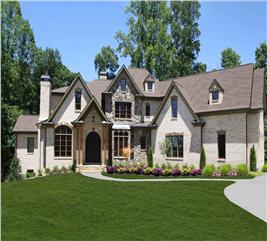 Luxury Craftsman Home Plan with 4 Bedrooms - #161-1017