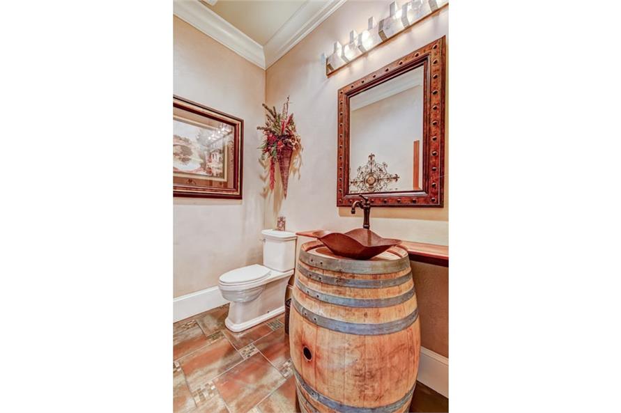 Powder Room of this 5-Bedroom,4971 Sq Ft Plan -4971