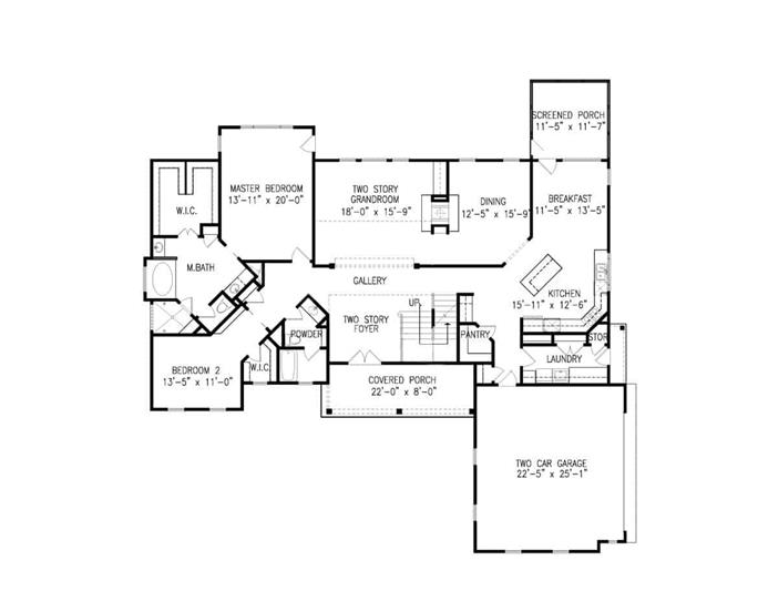 Farmhouse Home - 3 Bedrms, 3 Baths - 3071 Sq Ft - Plan #198-1102