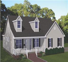 Ranch Home Plan - 3 Bedrms, 2 Baths - 1840 Sq Ft - #200-1083