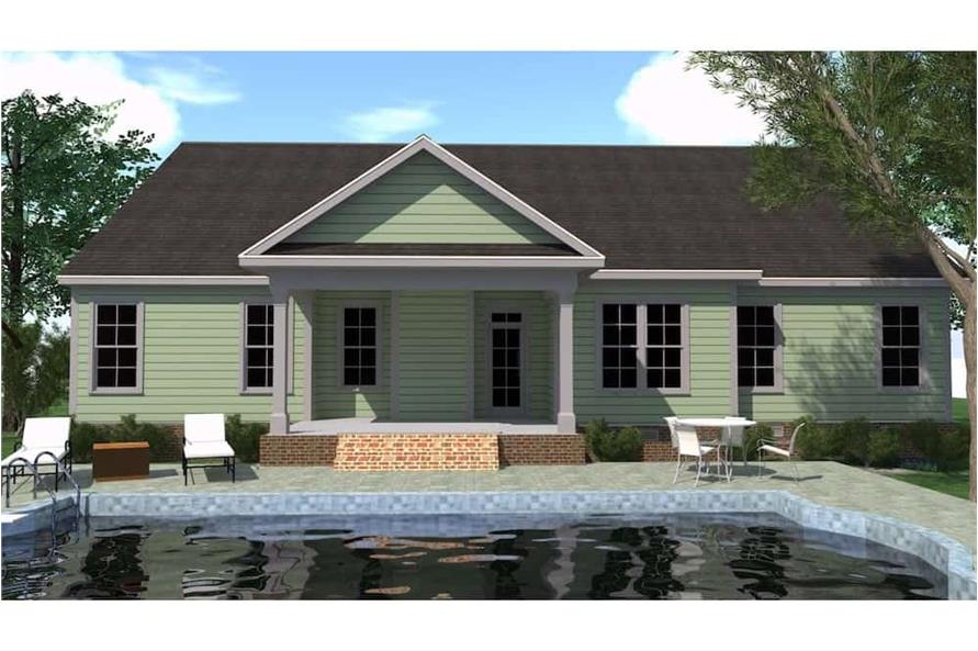 Pool of this 4-Bedroom, 2587 Sq Ft Plan - 201-1001