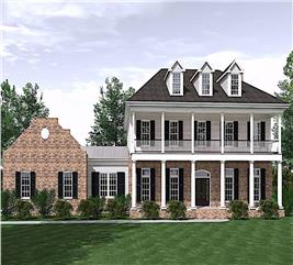 Traditional House Plan - 3 Bedrms, 2.5 Baths - 2723 Sq Ft - #201-1006