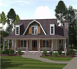 Country Floor Plan - 4 Bedrms, 3 Baths - 2995 Sq Ft - Plan #201-1008