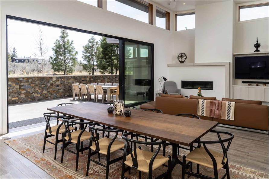 Dining Room of this 5-Bedroom,4756 Sq Ft Plan -202-1036