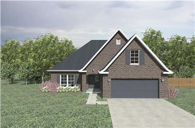 4-Bedroom, 1988 Sq Ft European Home - Plan #203-1040 - Main Exterior