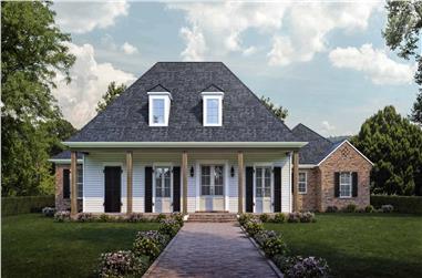 European Home Plan - 4 Bedrms, 3 Baths - 2671 Sq Ft - #204-1048