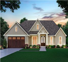 Ranch Floor Plan - 4 Bedrms, 3.5 Baths - 3535 Sq Ft - Plan #206-1042