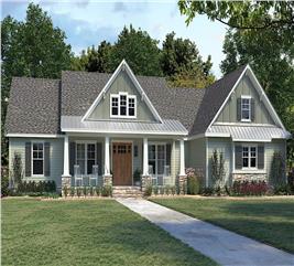 Ranch House - 4–5 Bedrms, 2.5 Baths - 2300 Sq Ft - Plan #206-1030