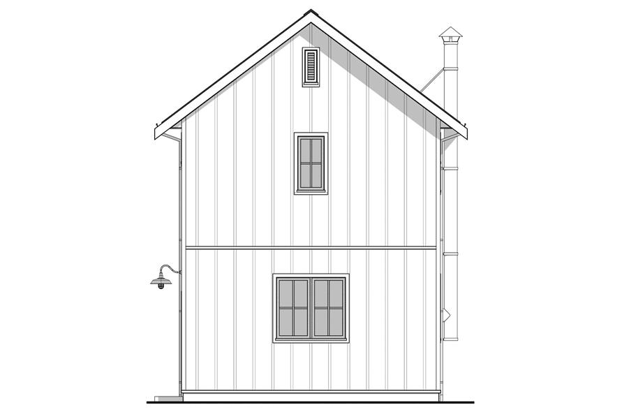 Modern Farmhouse Plan - 2 Bedrms, 2.5 Baths - 1035 Sq Ft - #211-1075