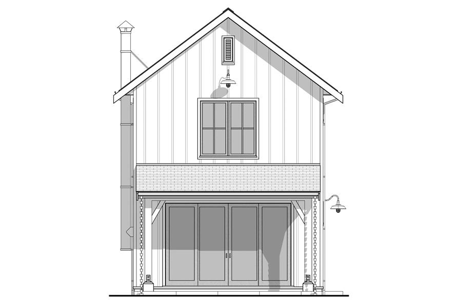 Modern Farmhouse Plan - 2 Bedrms, 2.5 Baths - 1035 Sq Ft - #211-1075