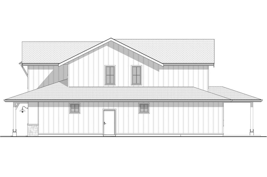 Modern Farmhouse Plan - 4 Bedrms, 3 Baths - 2366 Sq Ft - #211-1081