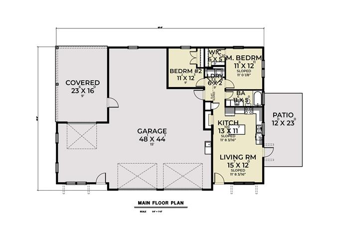 Cozy 2 Bed 2 Bath 1,000 Sq. Ft. Plans - Houseplans Blog