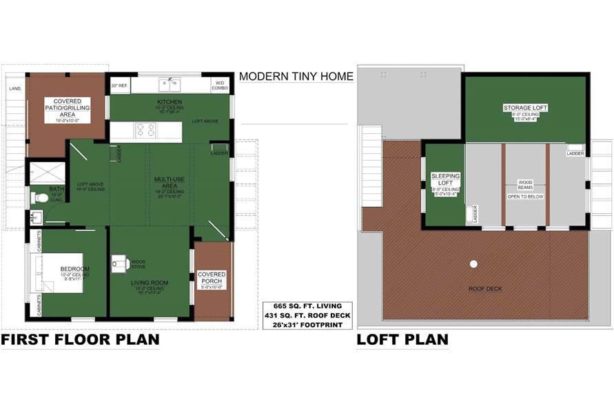 Home Other Image of this 1-Bedroom,665 Sq Ft Plan -216-1001