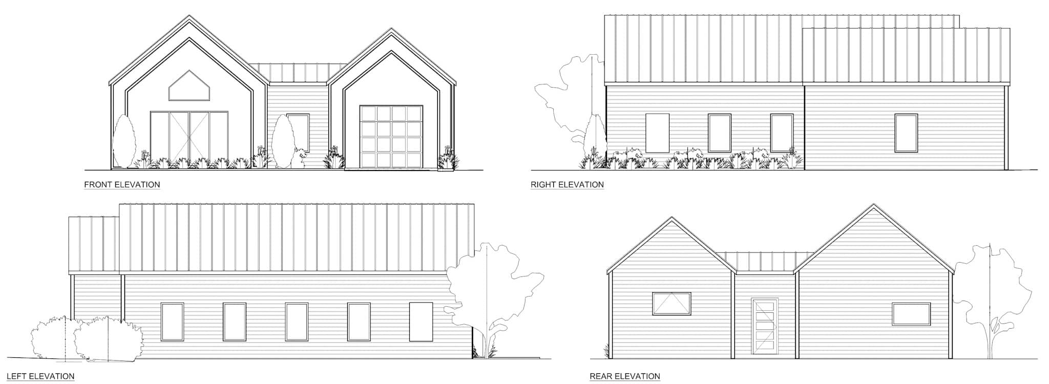 Modern House Plan - 1 Bedrms, 1 Baths - 740 Sq Ft - #216-1004