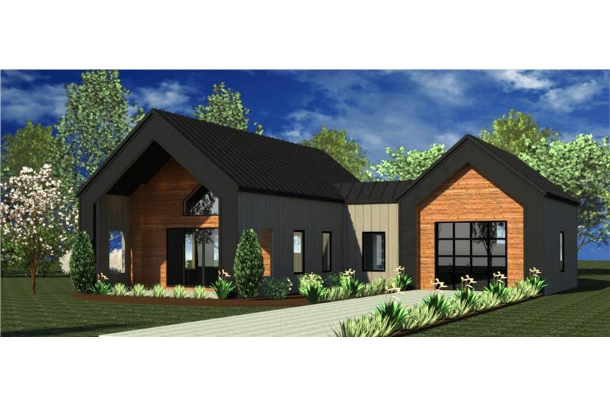 Modern House Plan - 1 Bedrms, 1 Baths - 740 Sq Ft - #216-1004