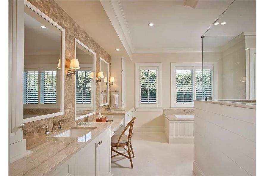 Master Bathroom: Sink/Vanity of this 4-Bedroom,4467 Sq Ft Plan -219-1010