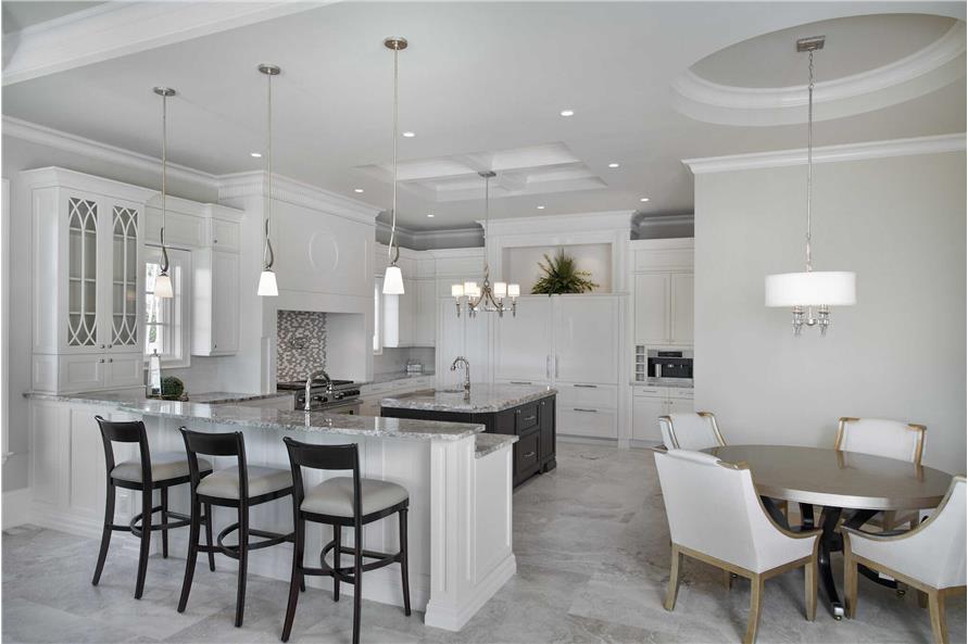 Kitchen: Breakfast Nook of this 5-Bedroom,8001 Sq Ft Plan -219-1018