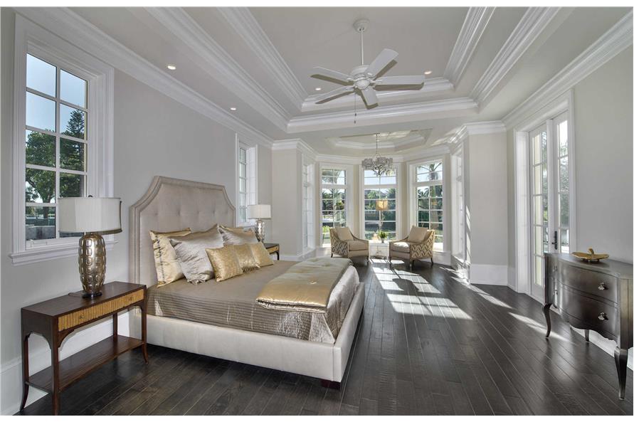 Master Bedroom of this 5-Bedroom,8001 Sq Ft Plan -219-1018