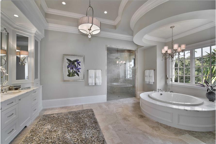 Master Bathroom of this 5-Bedroom,8001 Sq Ft Plan -219-1018