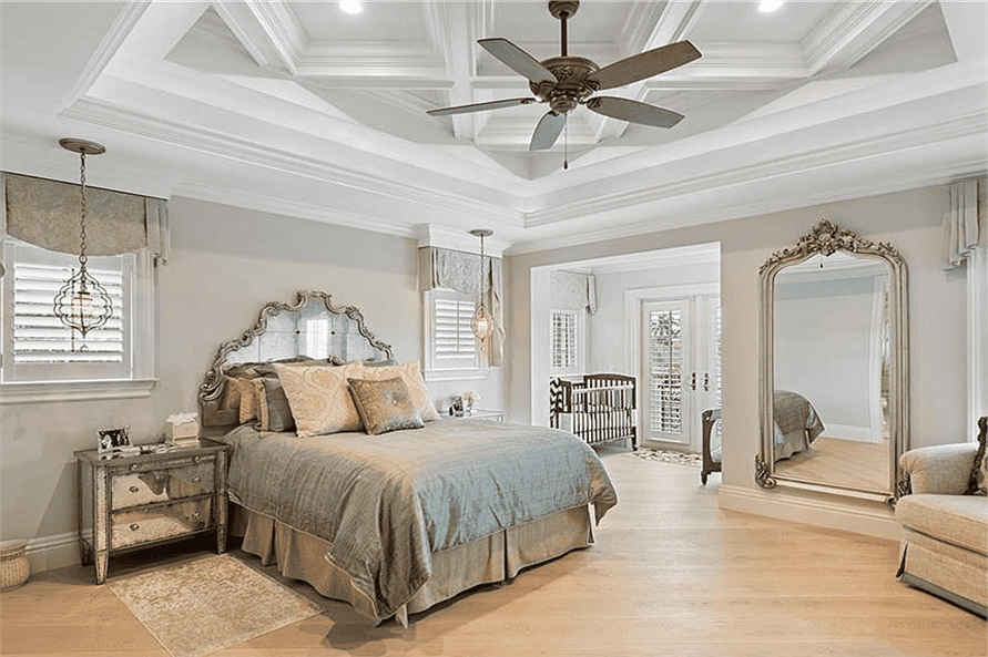 Bedroom of this 4-Bedroom,8129 Sq Ft Plan -219-1019