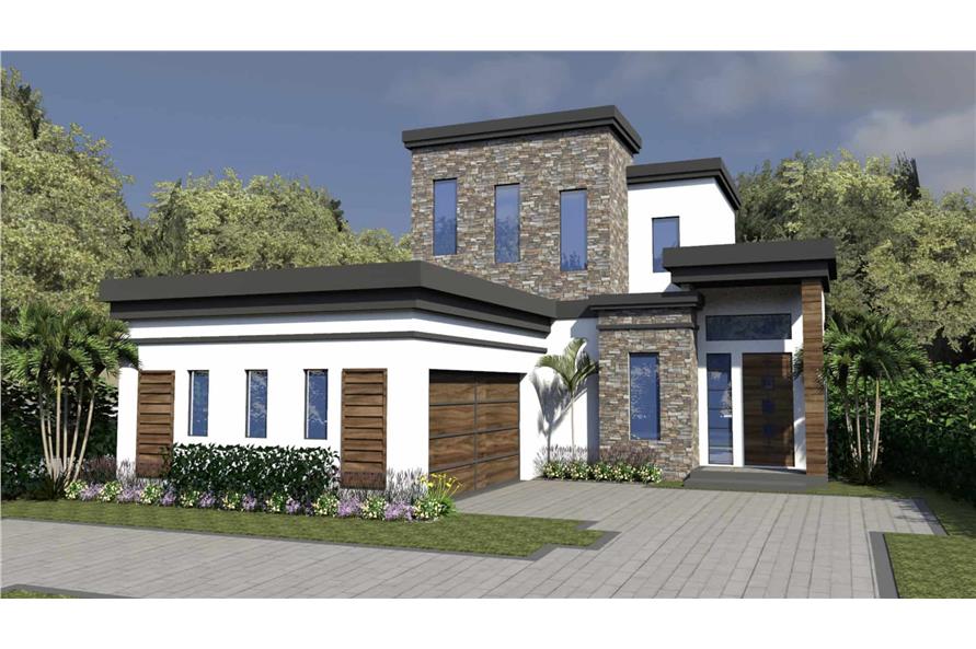 Luxury Home Plan - 3 Bedrms, 3.5 Baths - 2583 Sq Ft - #219-1022