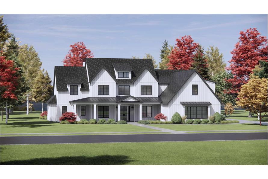 Southern Home Plan - 4 Bedrms, 4.5 Baths - 4164 Sq Ft - #220-1013