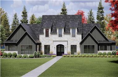 Country Home Plan - 4 Bedrms, 4.5 Baths - 4130 Sq Ft - #220-1015