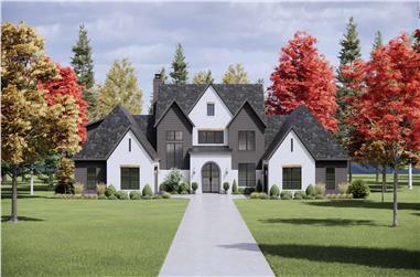 Southern House Plan - 4 Bedrms, 4.5 Baths - 4146 Sq Ft - #220-1016