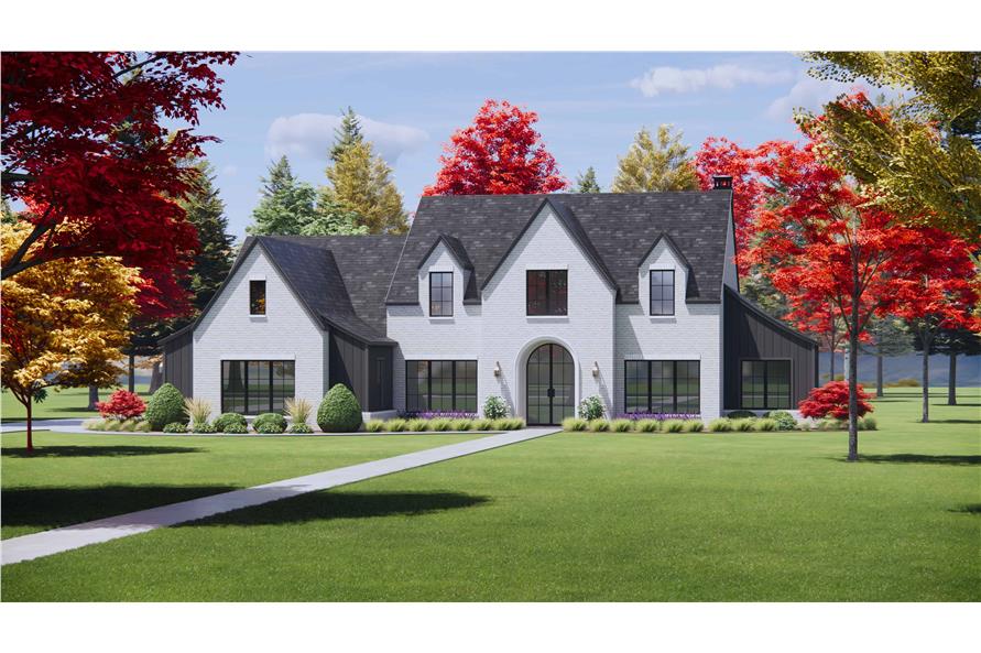 Right Side View of this 4-Bedroom,3608 Sq Ft Plan -220-1017